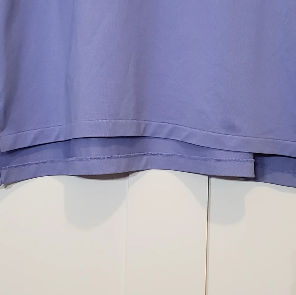 Polo Ralph Lauren Golf Performance Polo Shirt XL Stretch Blue Purple Per…